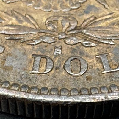 Sale Photo Thumbnail #499: This 1878-S Morgan is not graded. The silver content is 90%. [PM]