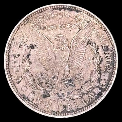 Sale Photo Thumbnail #501: This 1921 Morgan is not graded. The silver content is 90%. [PM]