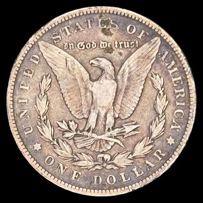 Sale Photo Thumbnail #542: This 1896 Morgan is not graded. The silver content is 90%. [PM]
