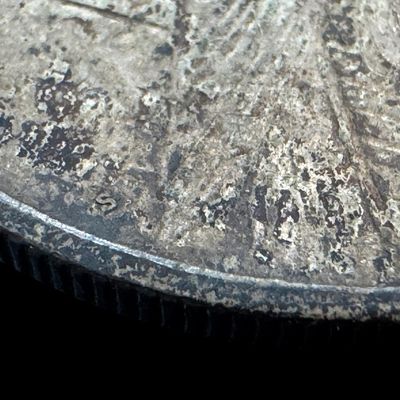 Sale Photo Thumbnail #606: Includes a 1922-S Peace dollar, and a 1924-S Peace dollar. Total of two ungraded coins. The silver content is 90%. [PM]
