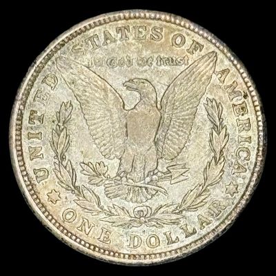 Sale Photo Thumbnail #609: This 1921 Morgan is not graded. The silver content is 90%. [PM]
