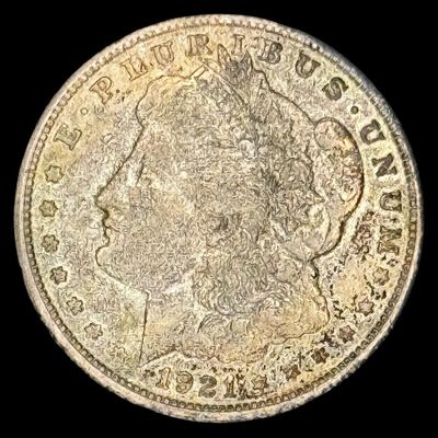 Sale Photo Thumbnail #608: This 1921 Morgan is not graded. The silver content is 90%. [PM]