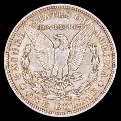 Sale Photo Thumbnail #617: This 1921 Morgan is not graded. The silver content is 90%. [PM]