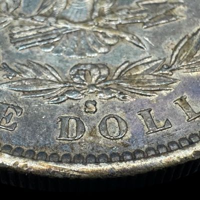 Sale Photo Thumbnail #625: This 1890-S Morgan is not graded. The silver content is 90%. [PM]