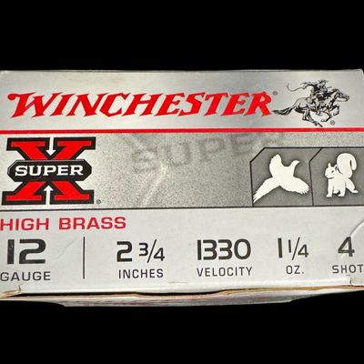 Sale Photo Thumbnail #661: Includes 25, 4 shot, 2 3/4”, 12-gauge shells. **NO SHIPPING ON AMMUNITION.** [LG]