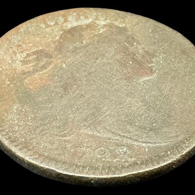 Sale Photo Thumbnail #671: This copper coin is not graded. [PM]