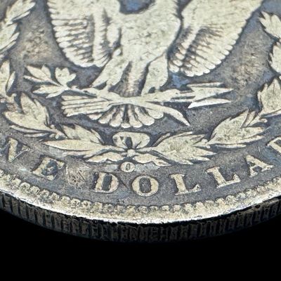 Sale Photo Thumbnail #674: This 1896-O Morgan is not graded. The silver content is 90%. [PM]