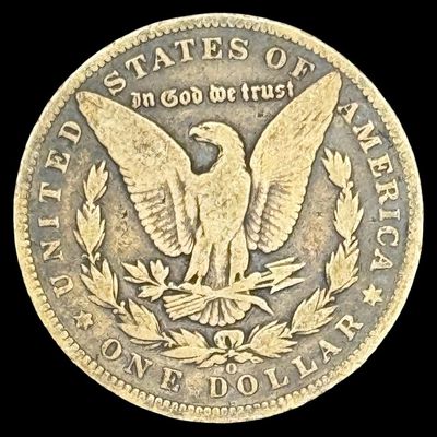 Sale Photo Thumbnail #673: This 1896-O Morgan is not graded. The silver content is 90%. [PM]