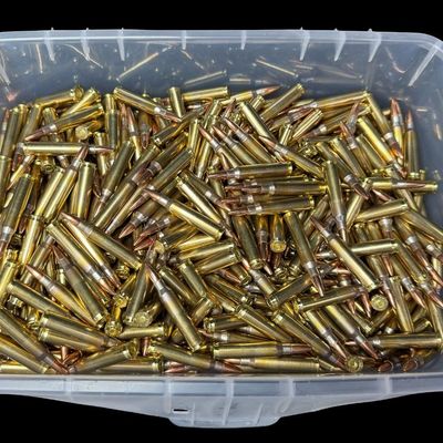Sale Photo Thumbnail #690: Total of 750 target rounds in a loose pack. **NO SHIPPING ON AMMUNITION.** [RS]