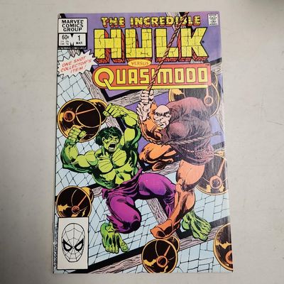 Incredible Hulk vs. Quasimodo, The Vol. 1 Issue 1 03/01/1983