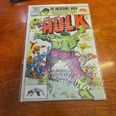 Incredible Hulk Vol. 1 Issue 278 12/01/1982