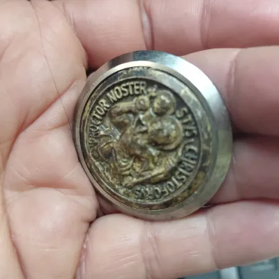 St Christopher Automobile Magnet