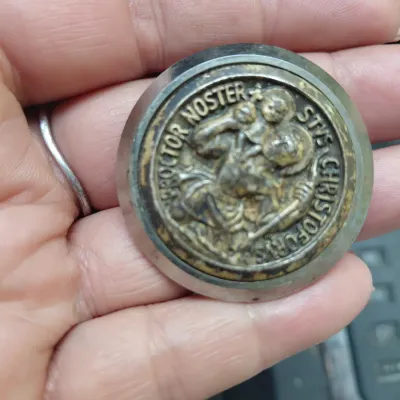 St Christopher Automobile Magnet