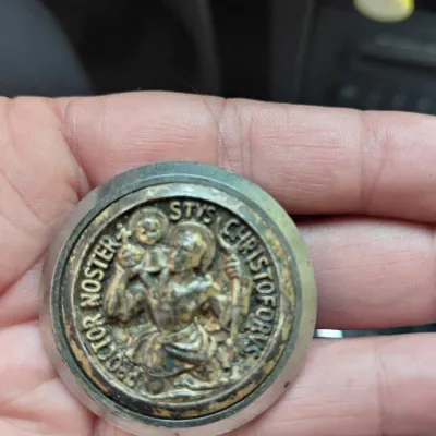 St Christopher Automobile Magnet