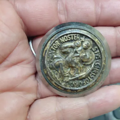 St Christopher Automobile Magnet