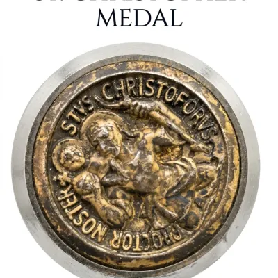 St Christopher Automobile Magnet