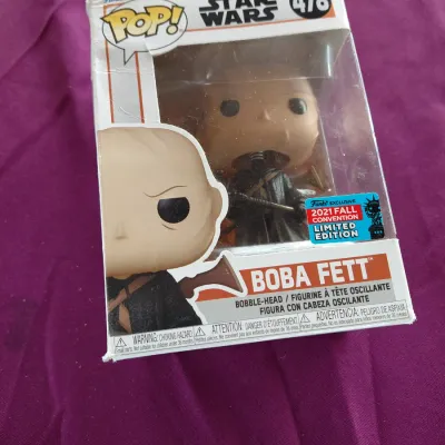 Star Wars Limited Ed Bobble Head In Box Unopened Boba Fett