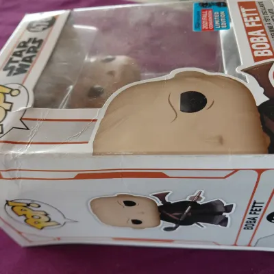 Star Wars Limited Ed Bobble Head In Box Unopened Boba Fett