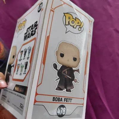 Star Wars Limited Ed Bobble Head In Box Unopened Boba Fett