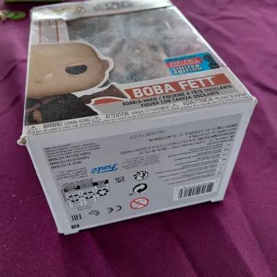 Star Wars Limited Ed Bobble Head In Box Unopened Boba Fett