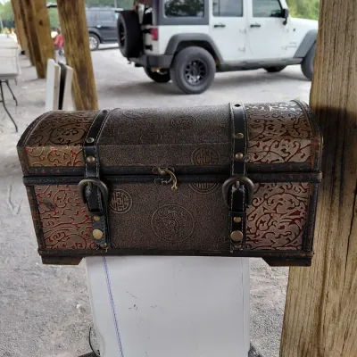 Vintage Pirate Chest