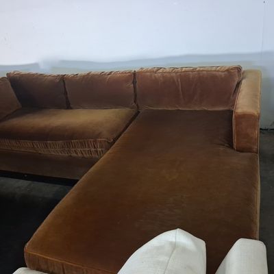 Mitchell Gold + Bob Williams L-Shaped Sectional Sofa 6'x8'