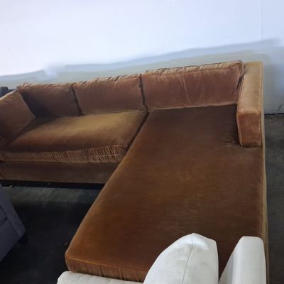 Mitchell Gold + Bob Williams L-Shaped Sectional Sofa 6'x8'