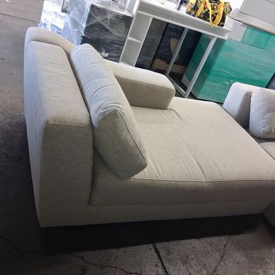 Modern Beige Modular Sectional Sofa