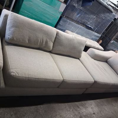 Modern Beige Modular Sectional Sofa