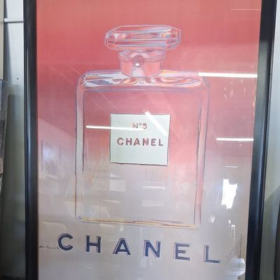 Andy Warhol (after) Chanel No. 5 Offset Lithograph Poster (1997) 5'9"x4'3"