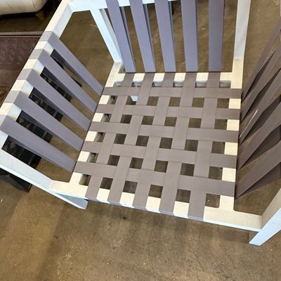 Sale Photo Thumbnail #136: Modway Harmony Outdoor Patio Aluminum Armchair White Gray