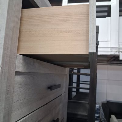 Sale Photo Thumbnail #140: Modern Rustic Oak 5-Drawer Chest 1'4" x2'11"x3'11"