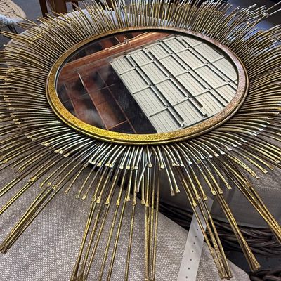Sale Photo Thumbnail #227: Safavieh Alves Sunburst Mirror - Champagne