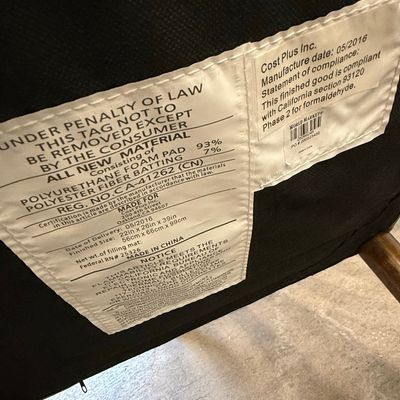 Sale Photo Thumbnail #238: Cost Plus World Market Upholstered Dining Chair