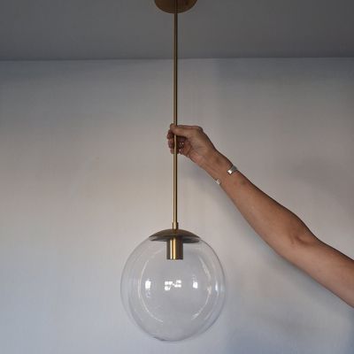 Sale Photo Thumbnail #246: Schoolhouse Electric Luna Rod Pendant Light (10-inch)