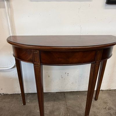 Sale Photo Thumbnail #254: Butler Specialty Company Demilune Console Table