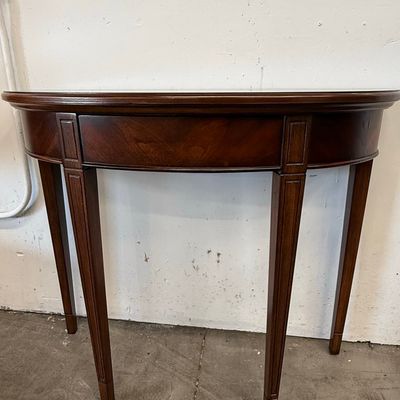 Sale Photo Thumbnail #258: Butler Specialty Company Demilune Console Table