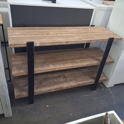 Sale Photo Thumbnail #261: 3-Tier Industrial Style Console Table