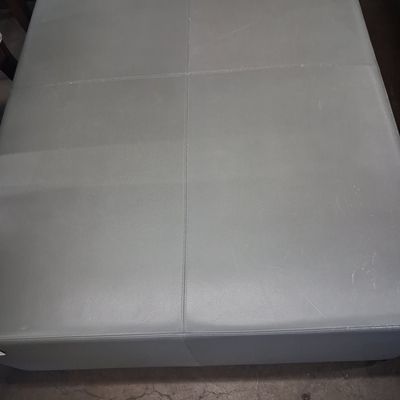 Sale Photo Thumbnail #290: Rectangular Faux Leather Storage Ottoman