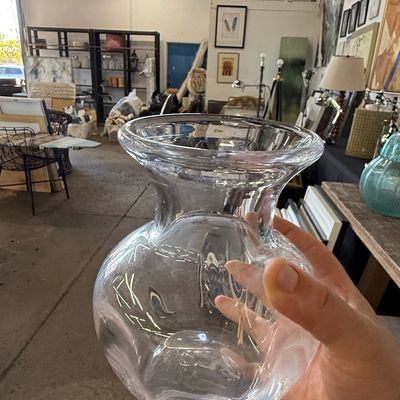 Sale Photo Thumbnail #330: Simon Pearce Shelburne Hand-Blown Glass Vase