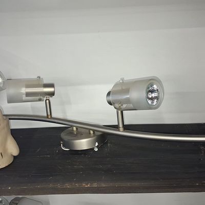 Sale Photo Thumbnail #345: Hampton Bay 3-Light Brushed Nickel Track Lighting Fixture