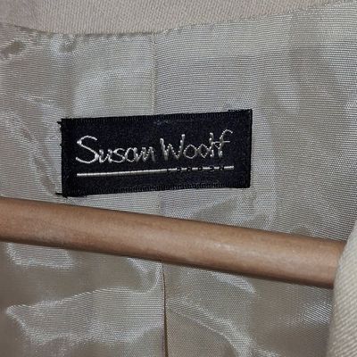 Sale Photo Thumbnail #362: Susan Woolf Vintage Cream Blazer