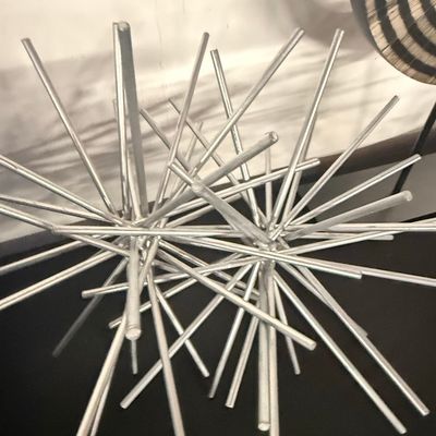 Sale Photo Thumbnail #367: Mid-Century Modern Style Metal Starburst Table Sculpture