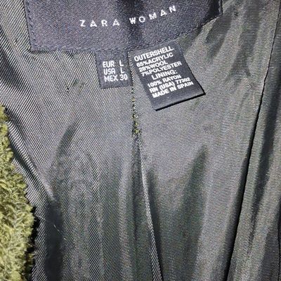 Sale Photo Thumbnail #390: Zara Woman Textured Ruffled Blazer