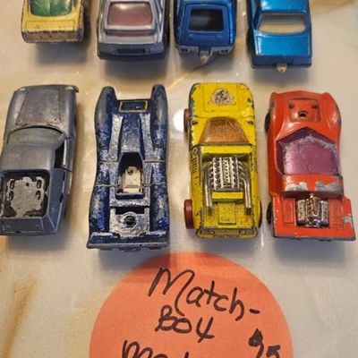 Matchbox cars, made in England