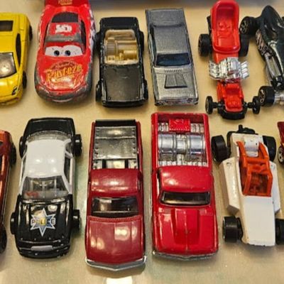Mattel cars (NOT Hot Wheels)