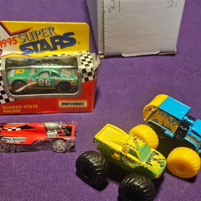 2 Hot Wheels and one Matchbox (RARE)