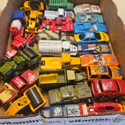 Diecast small cars (NOT Hot Wheels or Matchbox)