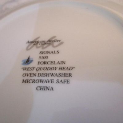 Sale Photo Thumbnail #102: 8" plate is oven, dishwasher & microwave safe, see pictures