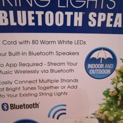 Sale Photo Thumbnail #267: 26" cord with 80 warm white LEDs, See pictures